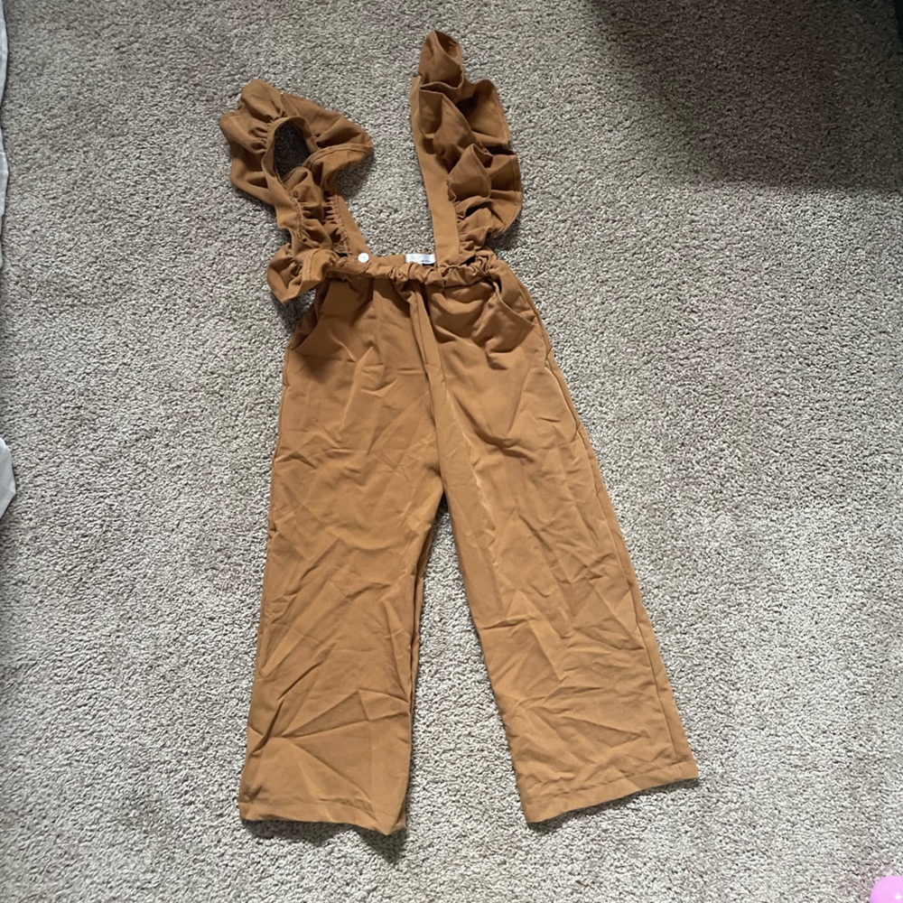 5 T Carmel Ruffled Sleeve Jumpsuit